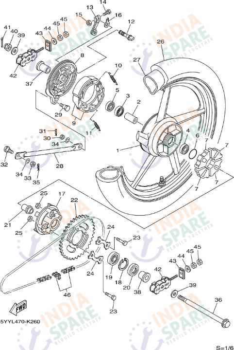 REAR WHEEL
